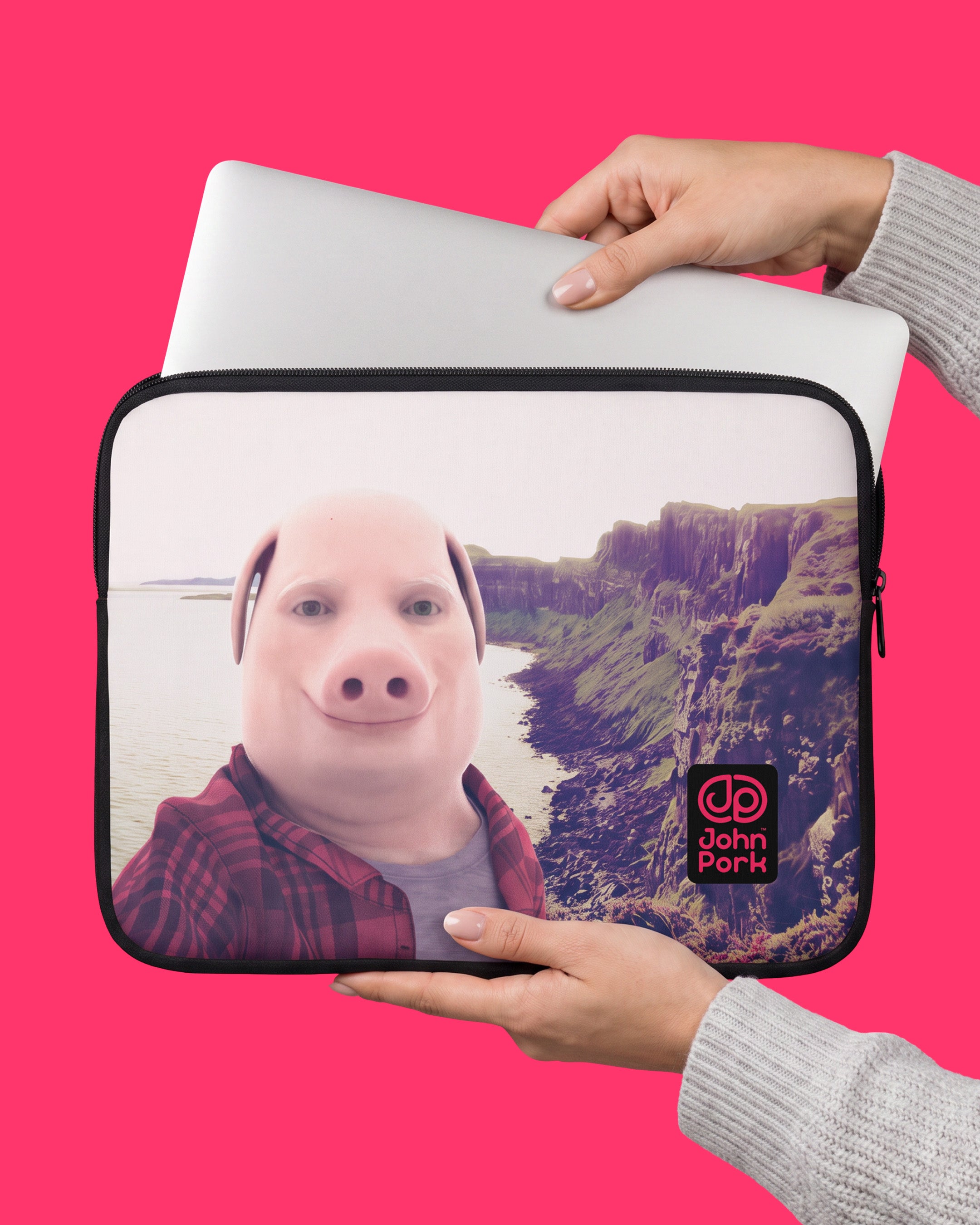 Laptop sleeve John Pork