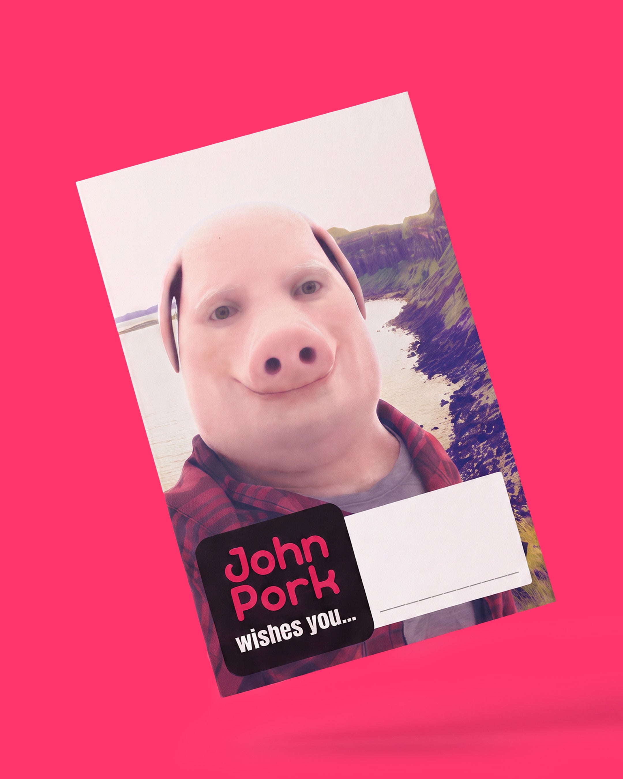 Greeting card John Pork