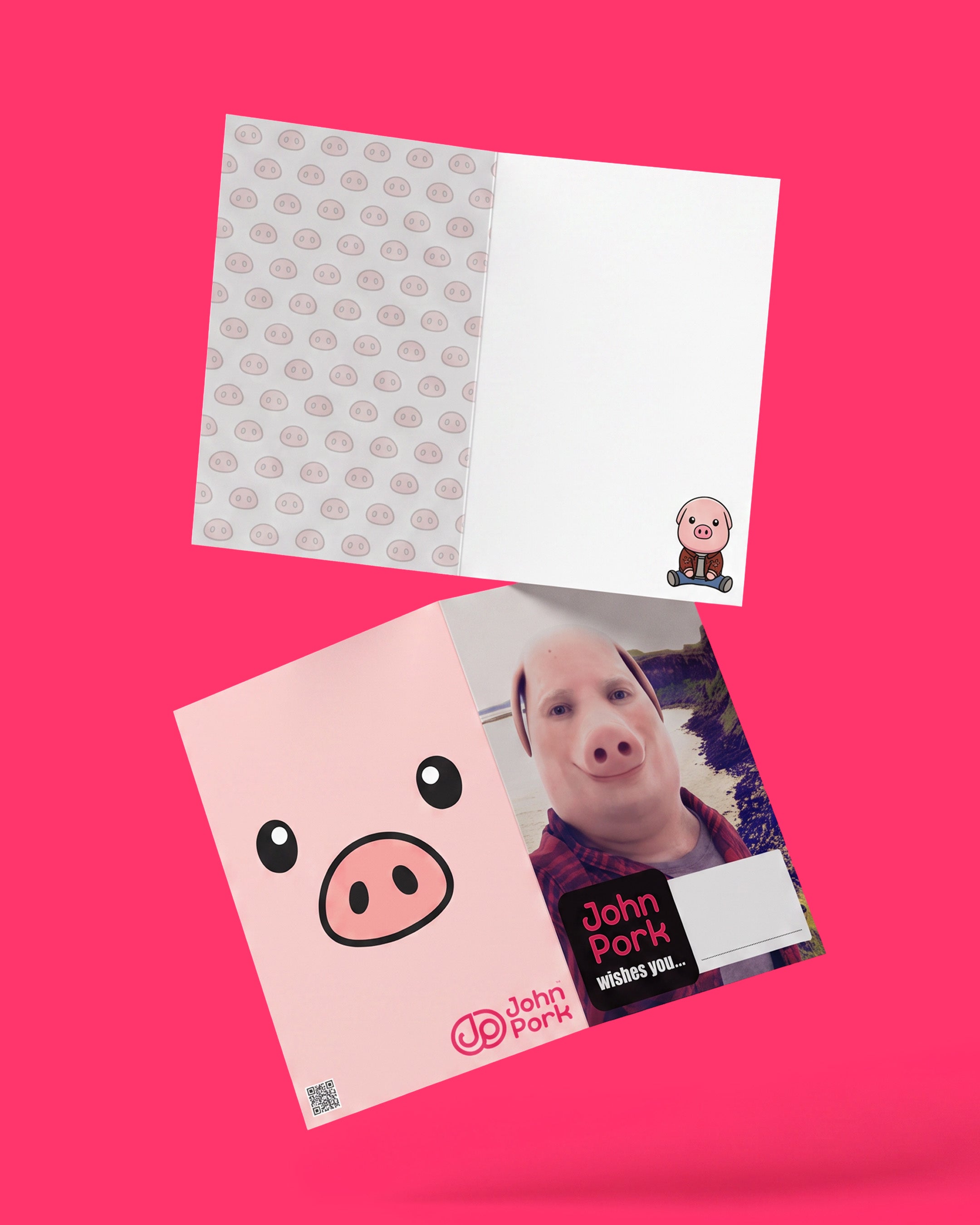 Greeting card John Pork