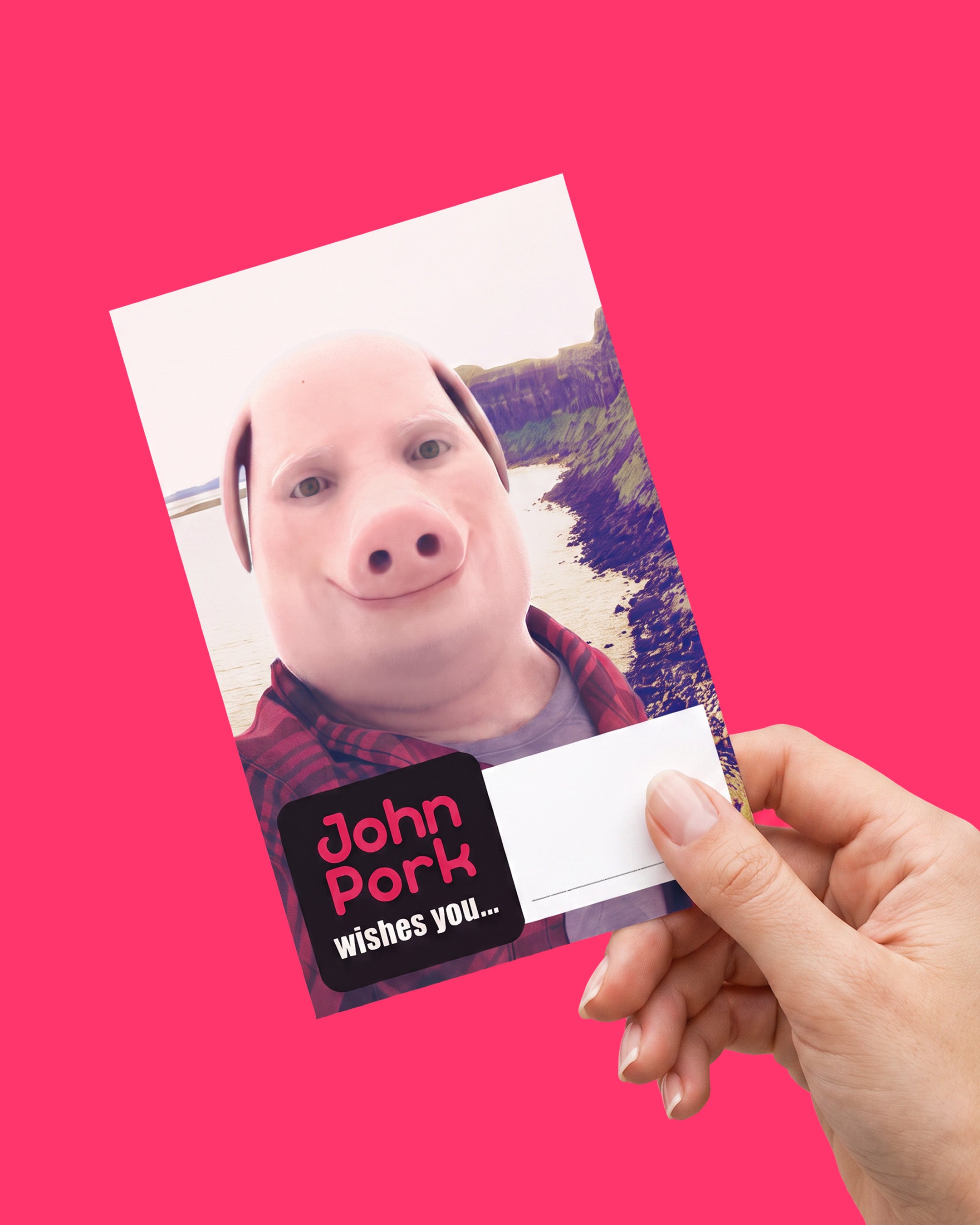 Greeting card John Pork