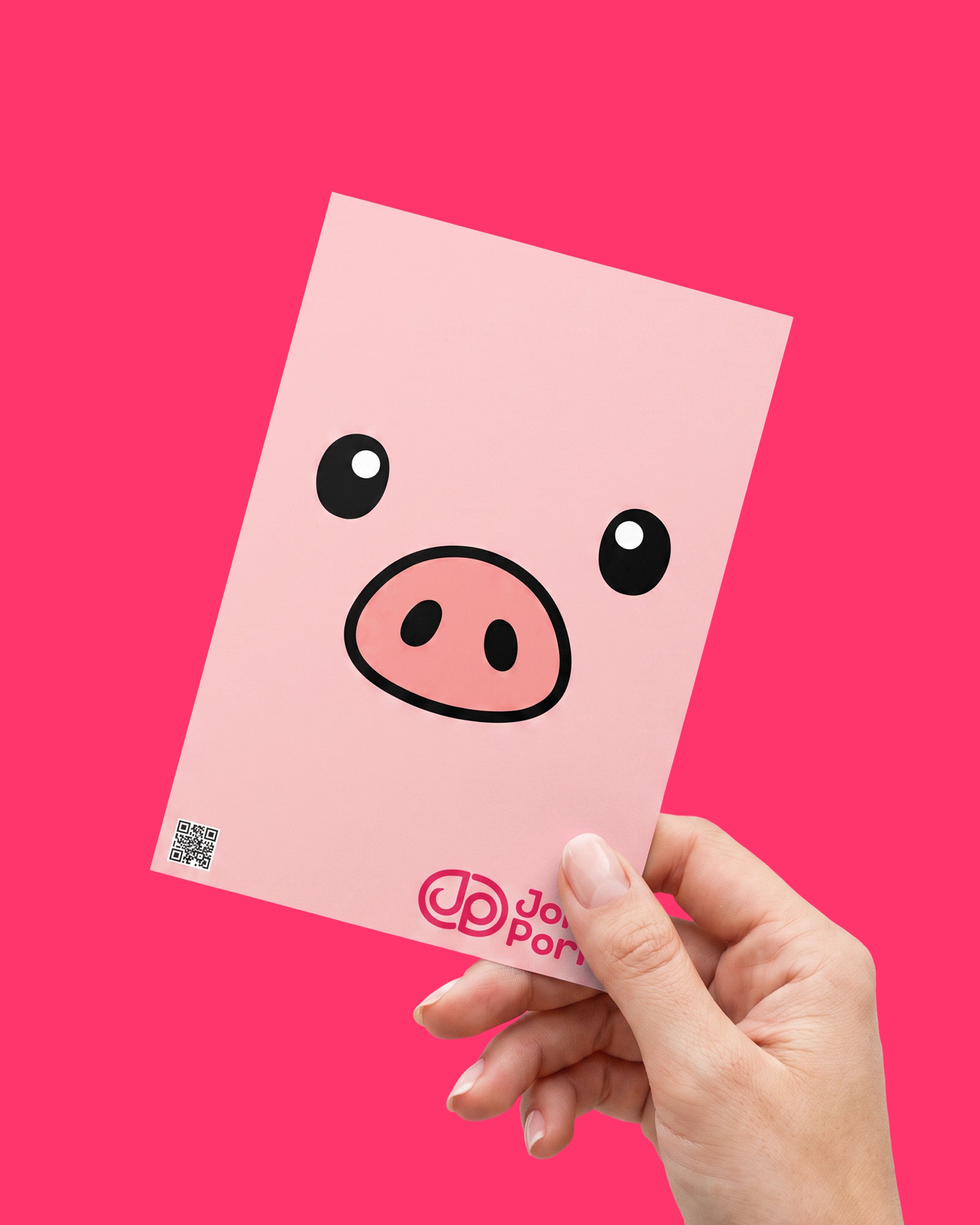 Greeting card John Pork
